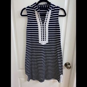 Striped Nautical Dress | Blue & White | Like New